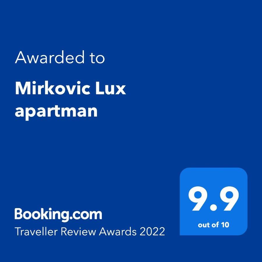 Mirkovic Lux Apartman Ниш Екстер'єр фото